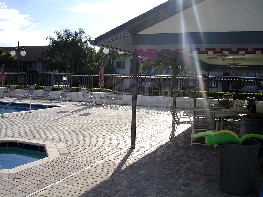 Country Club Village Community Pool and Sun Deck Furnishings
